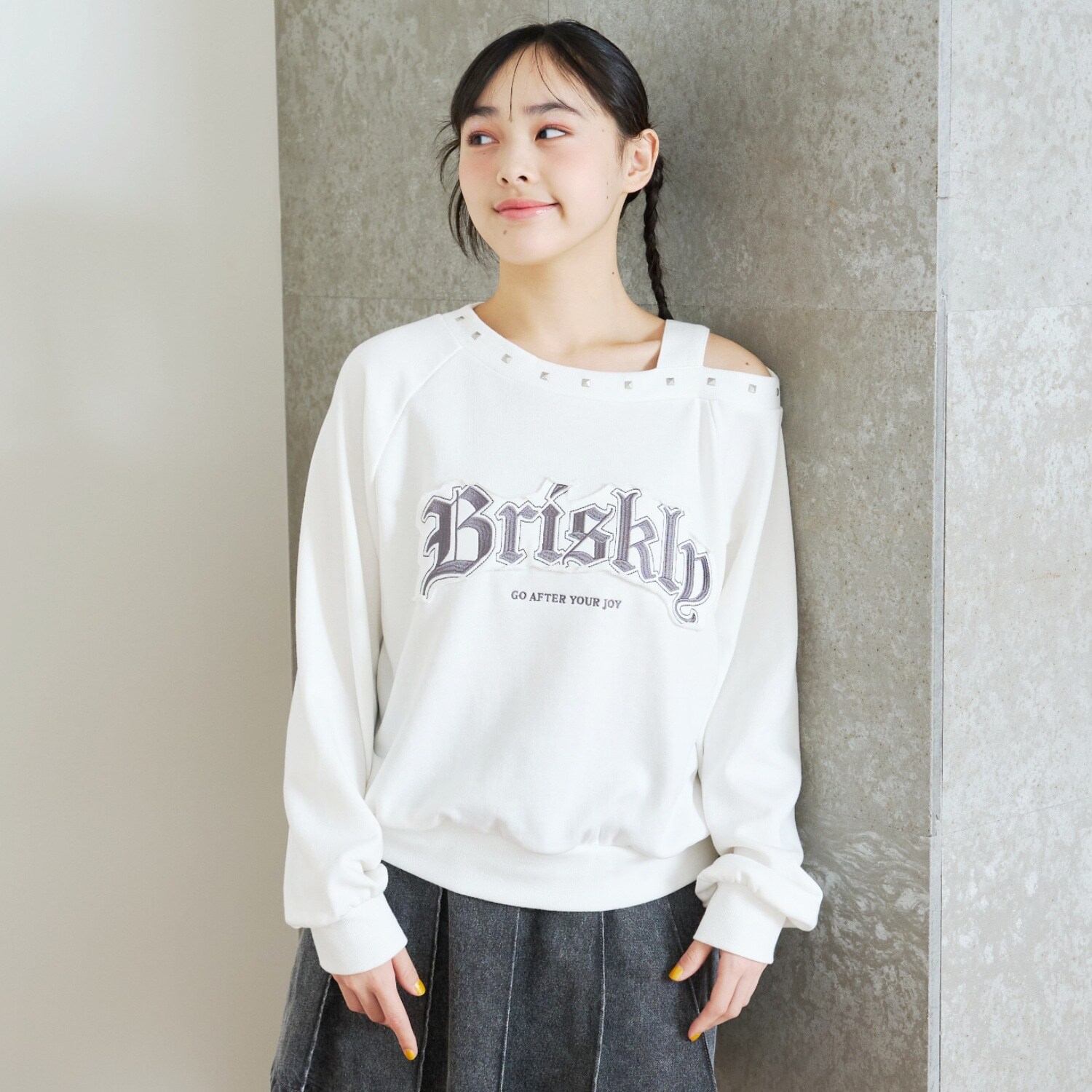 【LTXC/綿100%】ワンショルプルオーバー