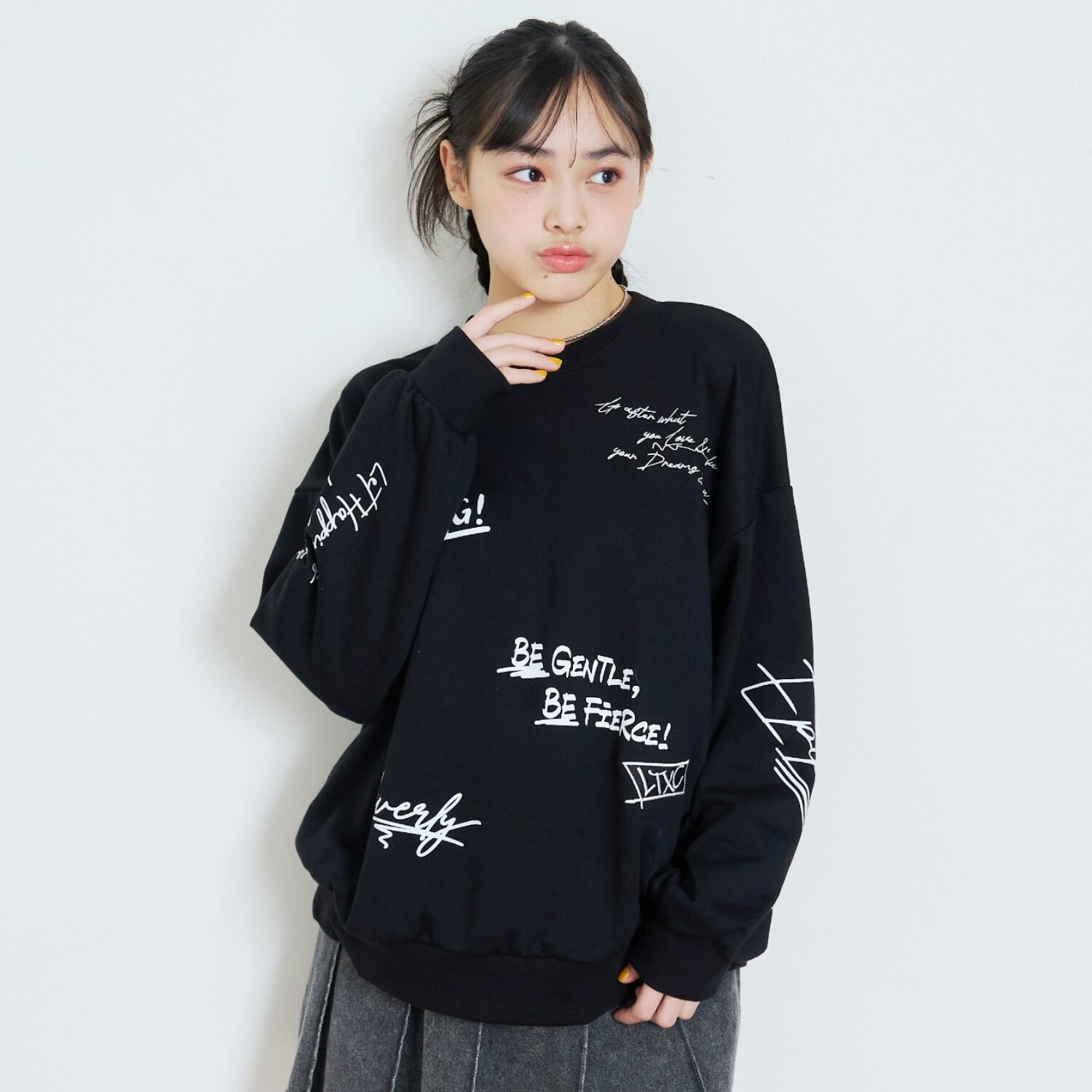 【LTXC/綿100%】グラフィックプルオーバー