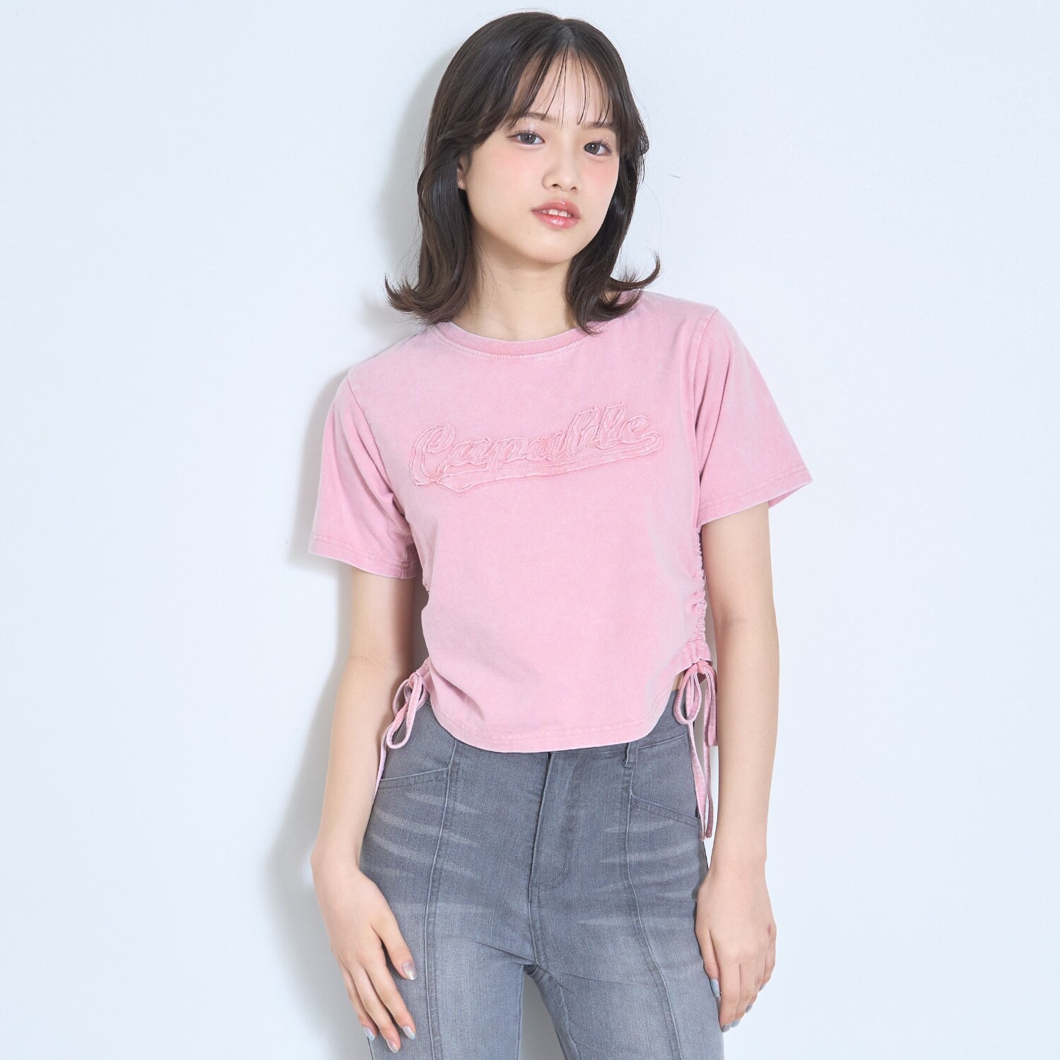 【LTXC/綿100%】ピグメントドロスト半袖T