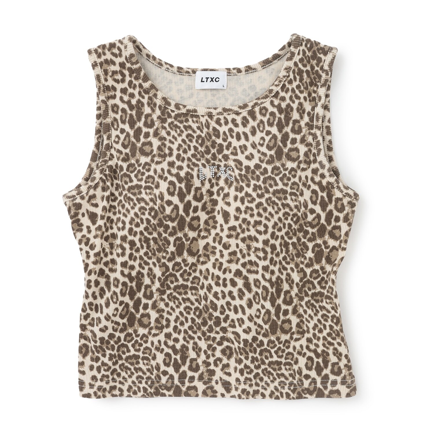 【LTXC/吸水速乾】カップつき柄アソートタンク