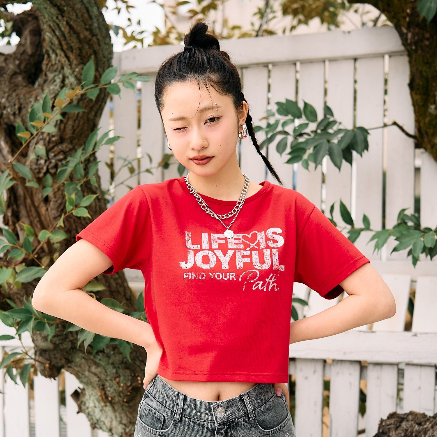 【LTXC/マルチ機能】バッククロスハートちび半T