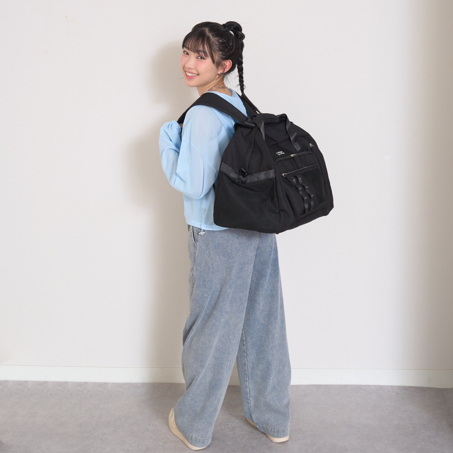 【LTXC】【容量40-45L】【撥水】拡張3wayボストン