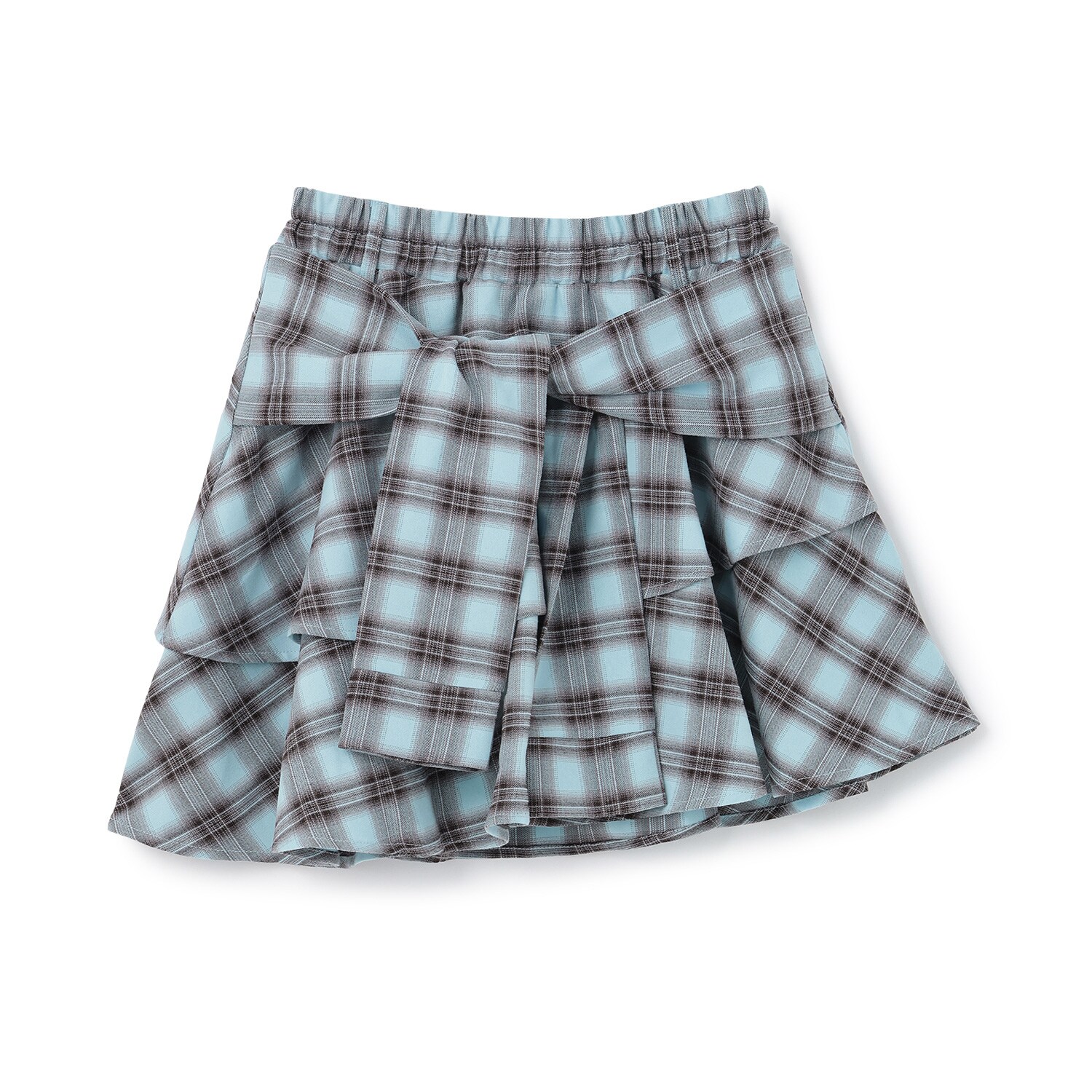 【LTXC】イレヘム腰巻き風チェックキュロット