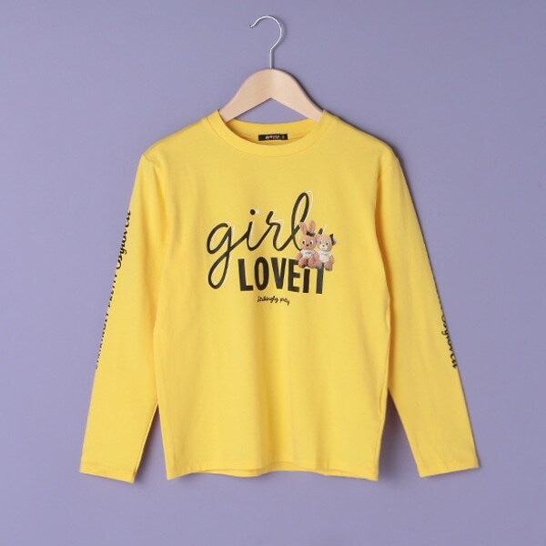 ラビ子＆ビビ転写プリントTシャツ