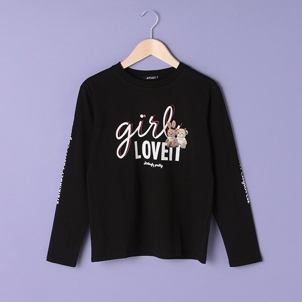 ラビ子＆ビビ転写プリントTシャツ