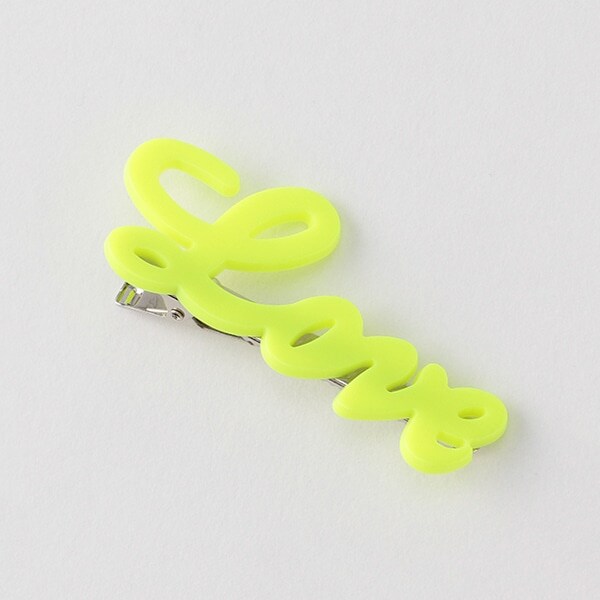 LOVEロゴヘアピン