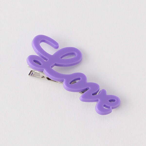 LOVEロゴヘアピン