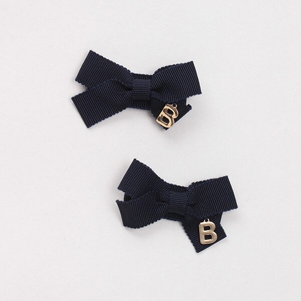 グログランリボンクリップ2個セット