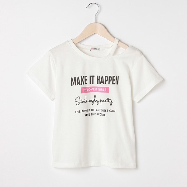 スリット入りTシャツ【PTPR】