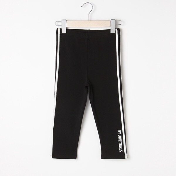 サイドロゴ6分丈レギンス