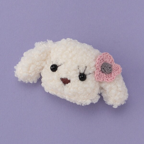 わんちゃんヘアピン