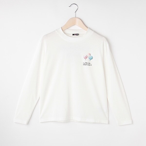 ボトルネックTシャツ