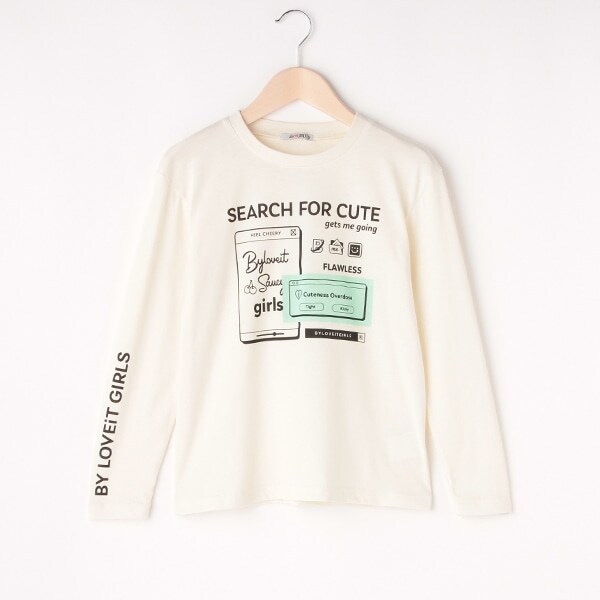 【プチプラ】アイコン長袖Tシャツ