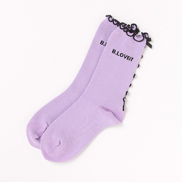 メロウクルー丈ソックス【日本製】