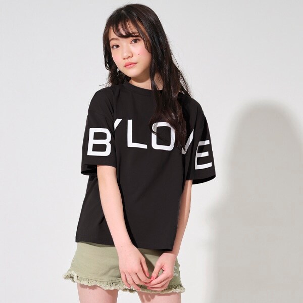 テキスト半袖Tシャツ