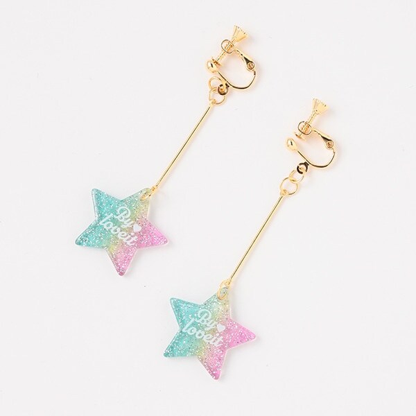 グラデーションイヤリング