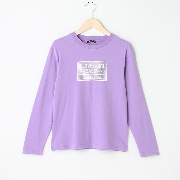 【WEB限定】オーガンパッチプリント長袖Tシャツ