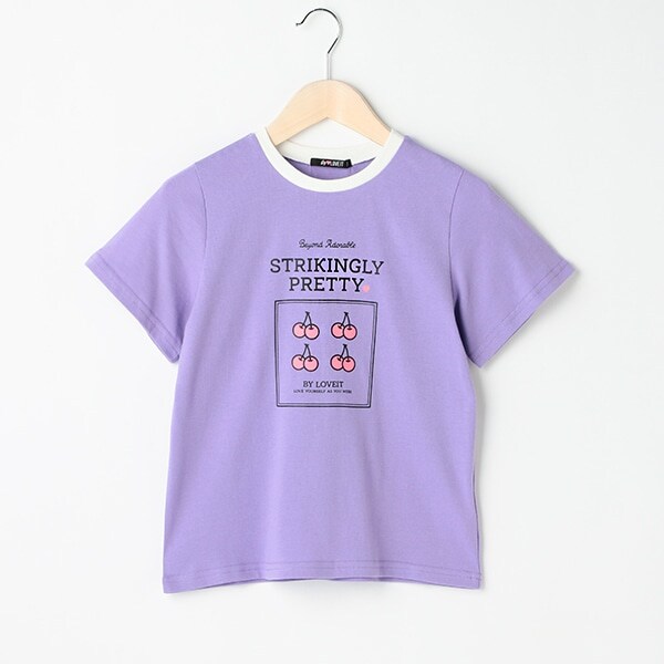 【WEB限定】リンガーチェリー半袖Tシャツ