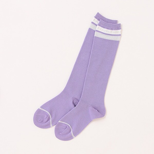 ラメラインハイソックス【日本製】