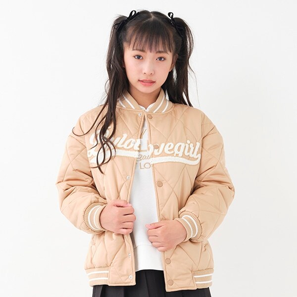 サガラ刺しゅうキルトコーチブルゾン