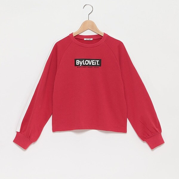 【WEB限定】肩ライン裏起毛ロンT