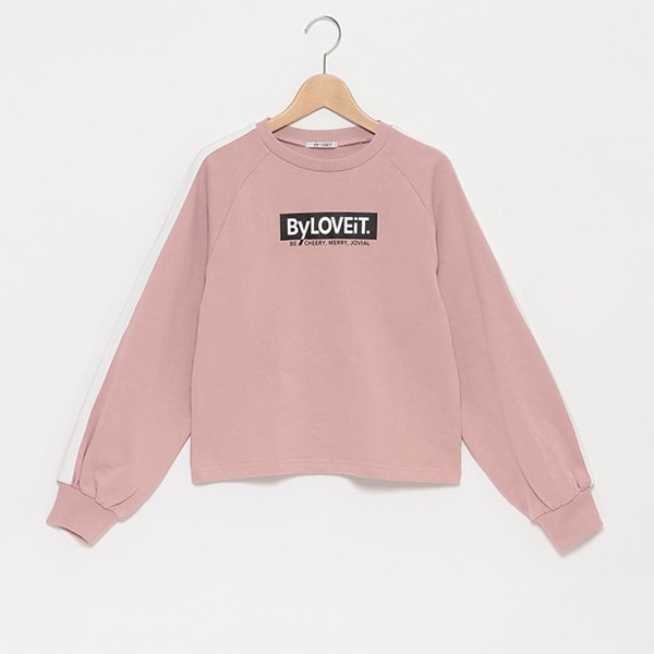 【WEB限定】肩ライン裏起毛ロンT