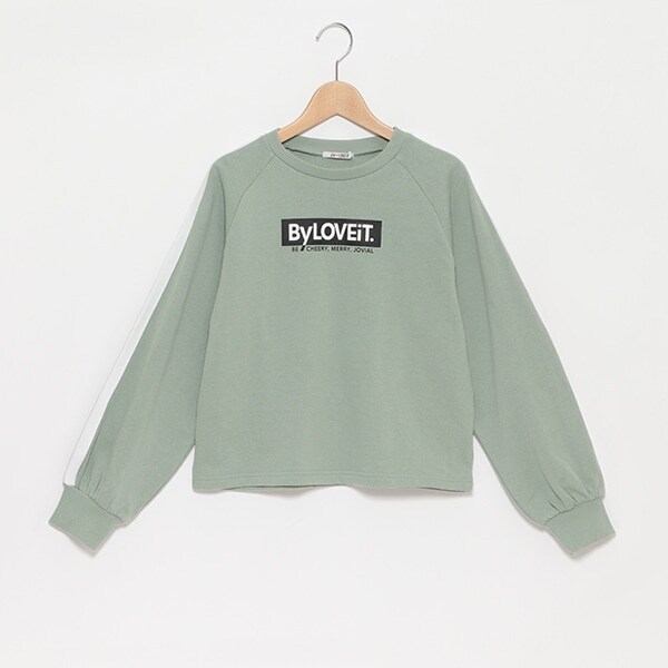 【WEB限定】肩ライン裏起毛ロンT