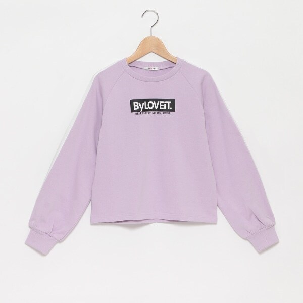 【WEB限定】肩ライン裏起毛ロンT