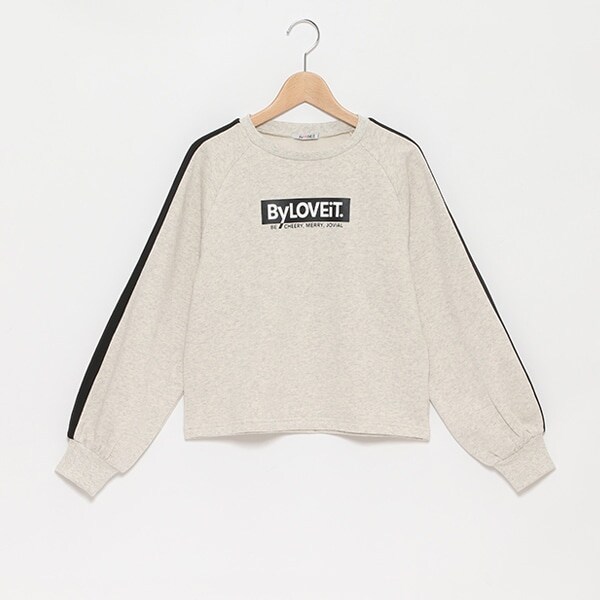 【WEB限定】肩ライン裏起毛ロンT