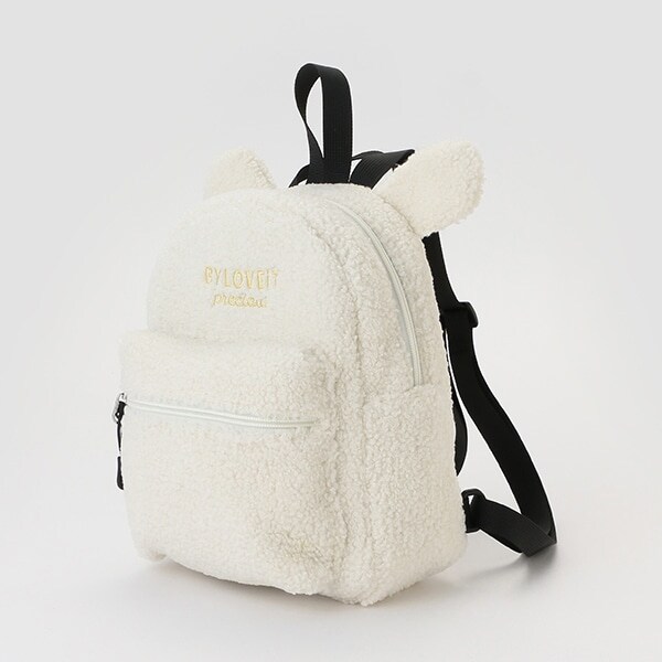 クマ耳ボアミニリュック