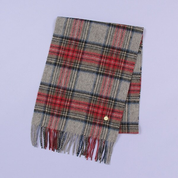 リッチチェックマフラー【日本製】