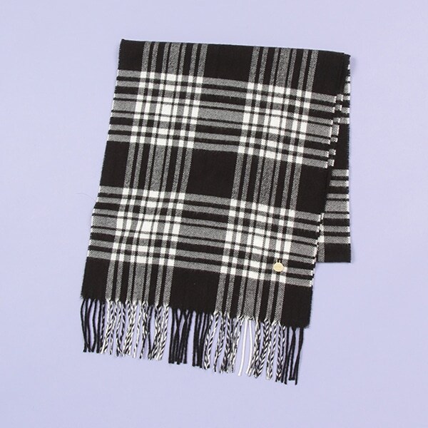 スクールチェックマフラー【日本製】