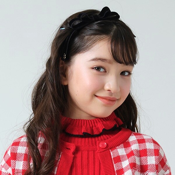 ベルベットリボンカチューシャ【日本製】