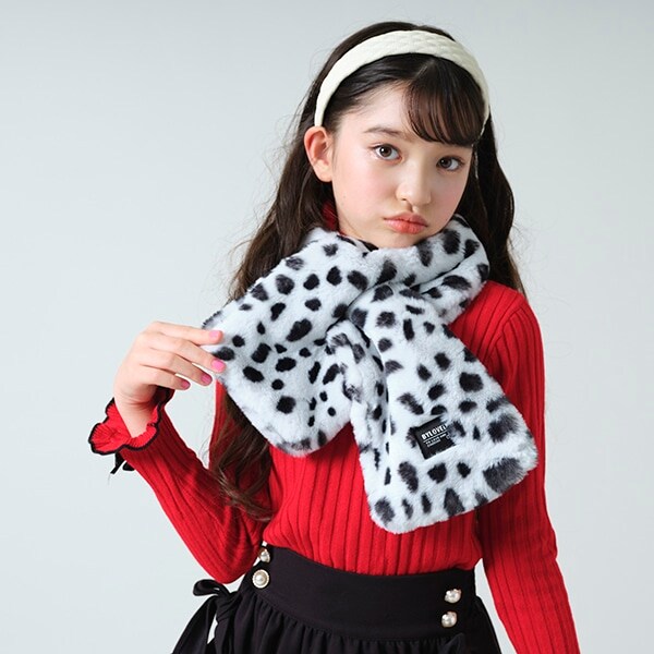 アニマル柄マフラー