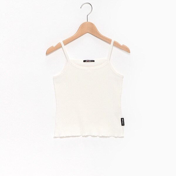 裾フリルキャミソール