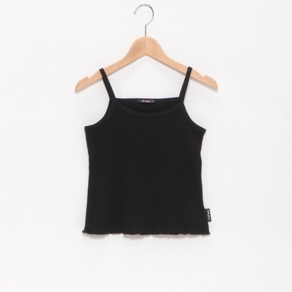 裾フリルキャミソール