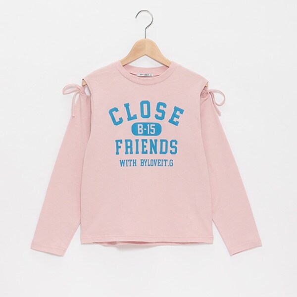 【WEB限定】肩あき長袖Tシャツ