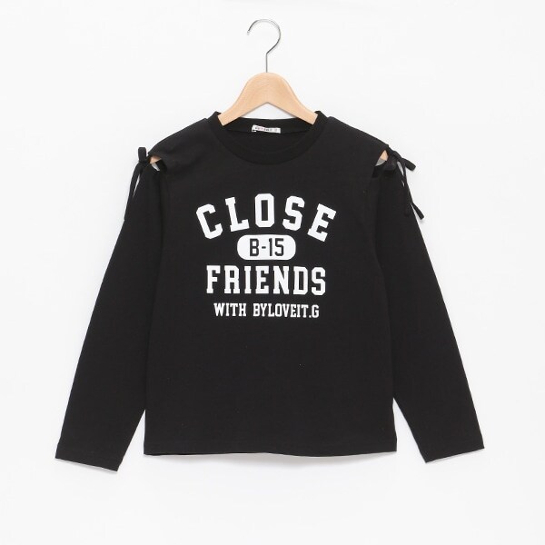 【WEB限定】肩あき長袖Tシャツ