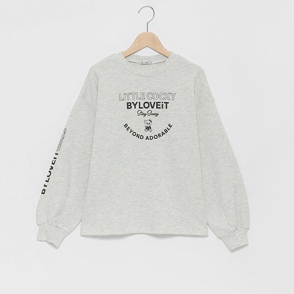 【WEB限定】ラビ子裏毛プルオーバー