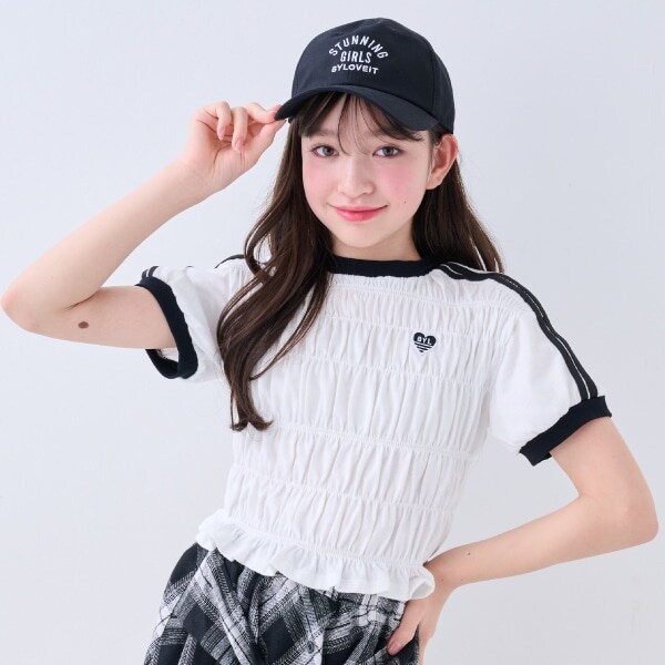 【大好評につき再入荷】シャーリングTシャツ