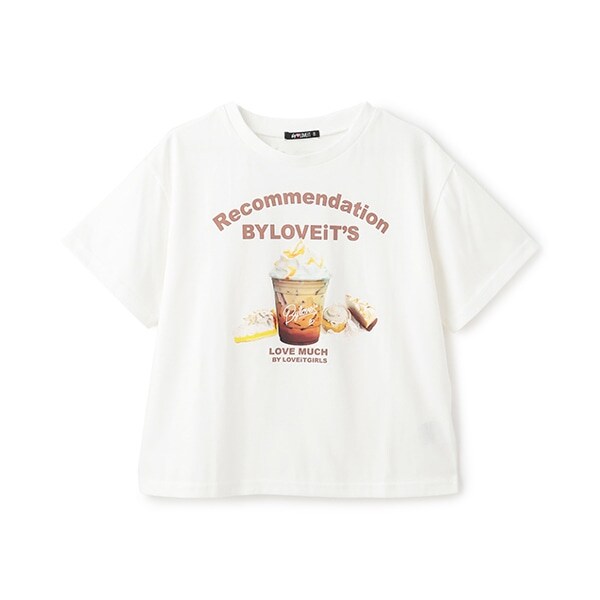 クリームラテTシャツ