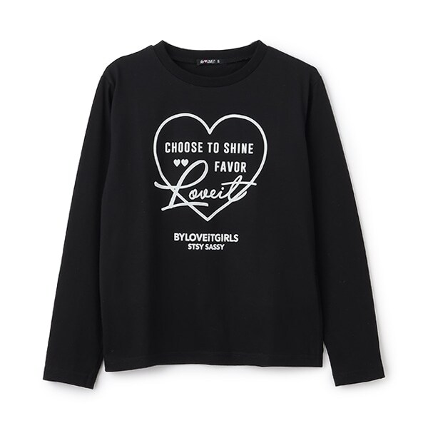 ハートロングTシャツ