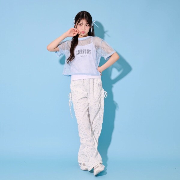 サイドドロストパンツ