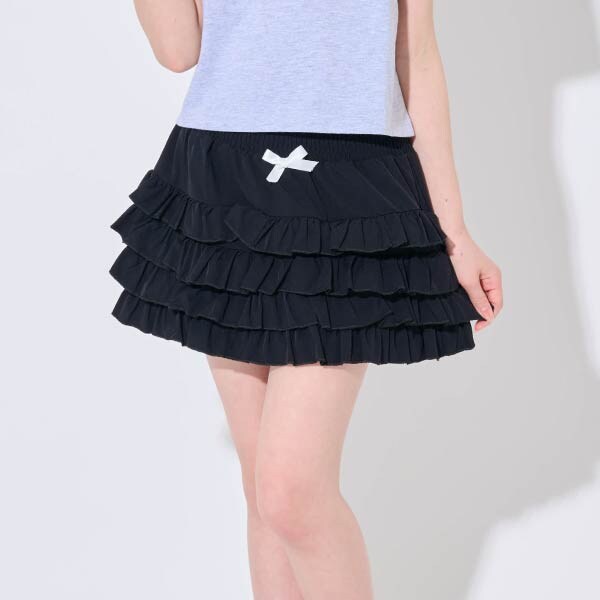 【Cuugal掲載】シャーリングフリルスカート