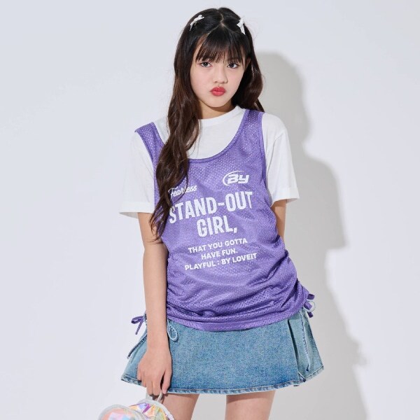 メッシュロングTシャツセット