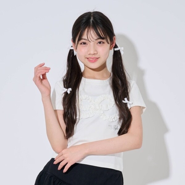 クシュクシュおリボンTシャツ