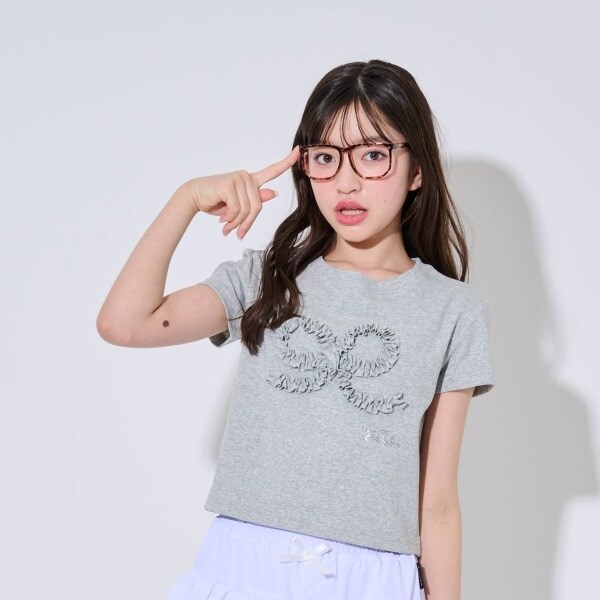 クシュクシュおリボンTシャツ