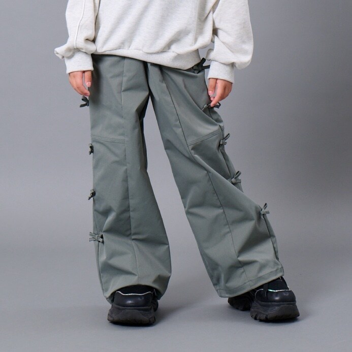 【Cuugal8月号掲載】ミニリボンカーゴパンツ