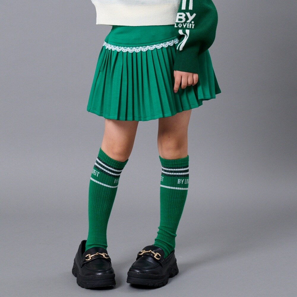 ティアードプリーツスカート