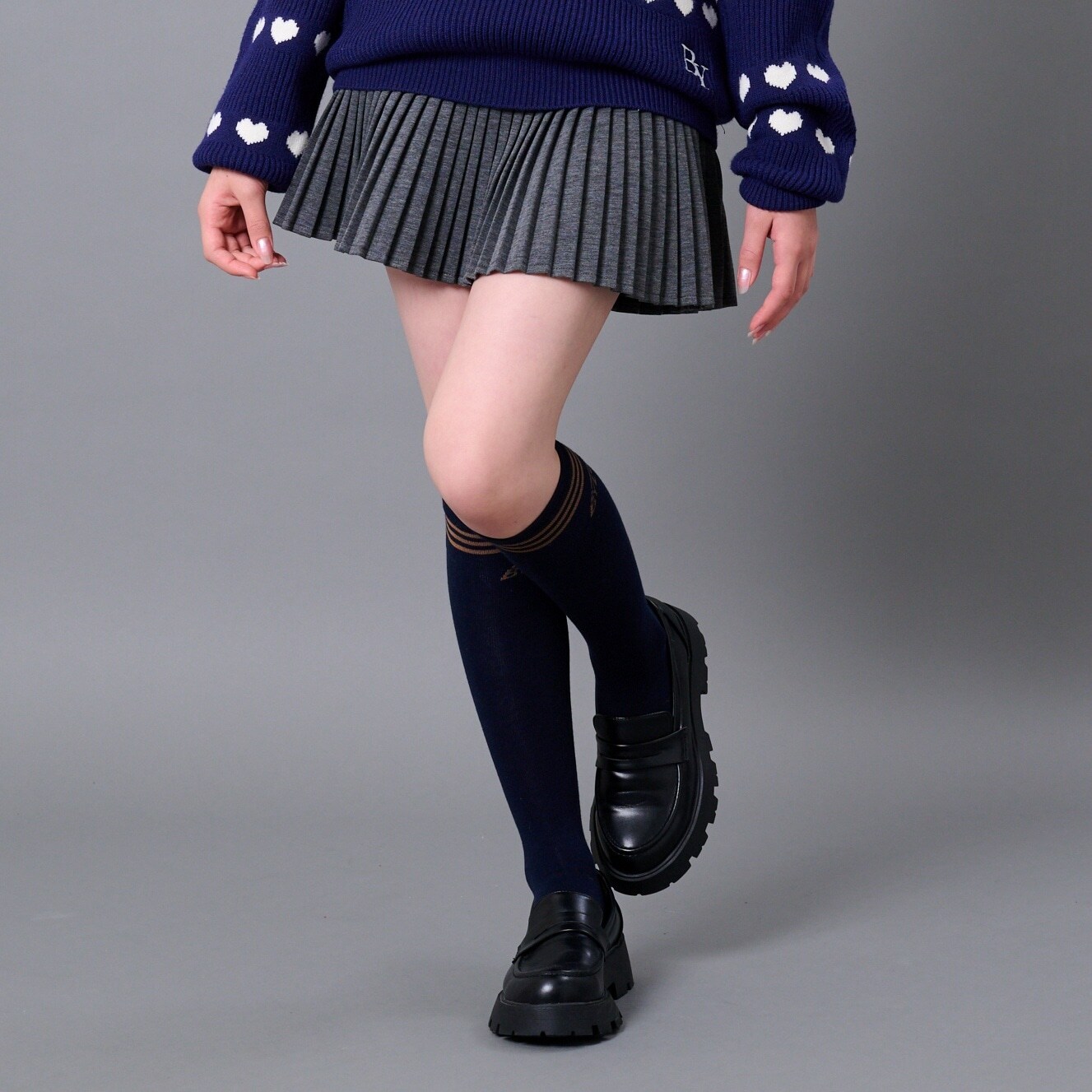 ティアードプリーツスカート